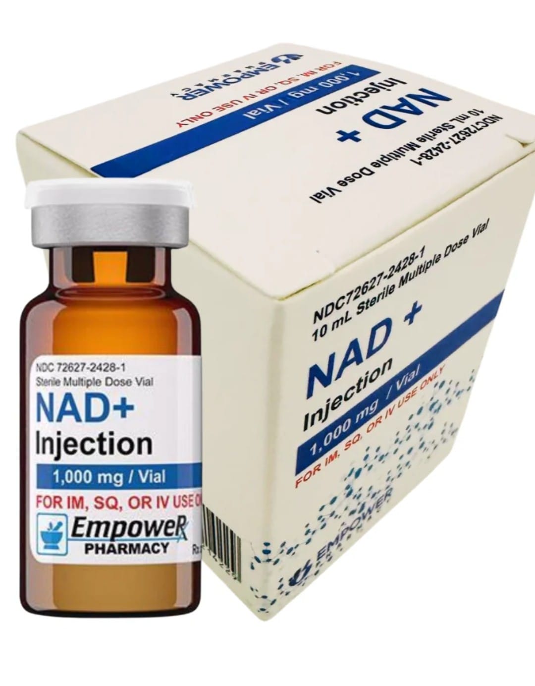 NAD+ Enjeksiyon Şırınga Tüpü